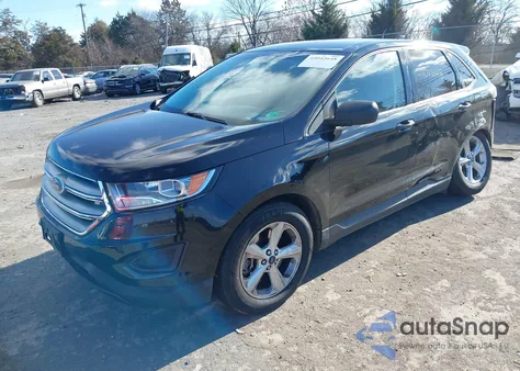 2017 Ford Edge Se from USA, damaged, VIN 2FMPK4G99HBC14656